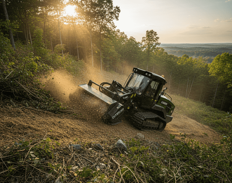 Cutbrush Hard Terrain Clean Up Services