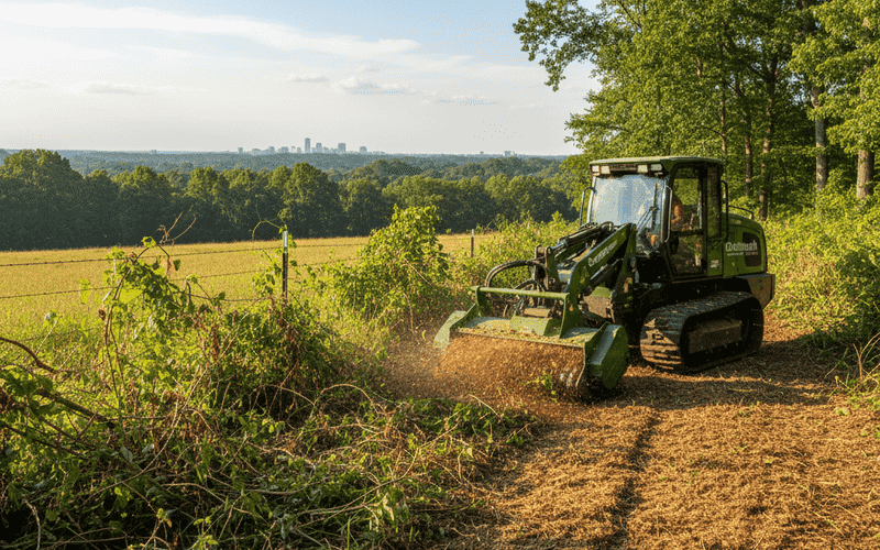 Cutbrush Fence Line & Perimeter Clearing Services in Raleigh, NC
