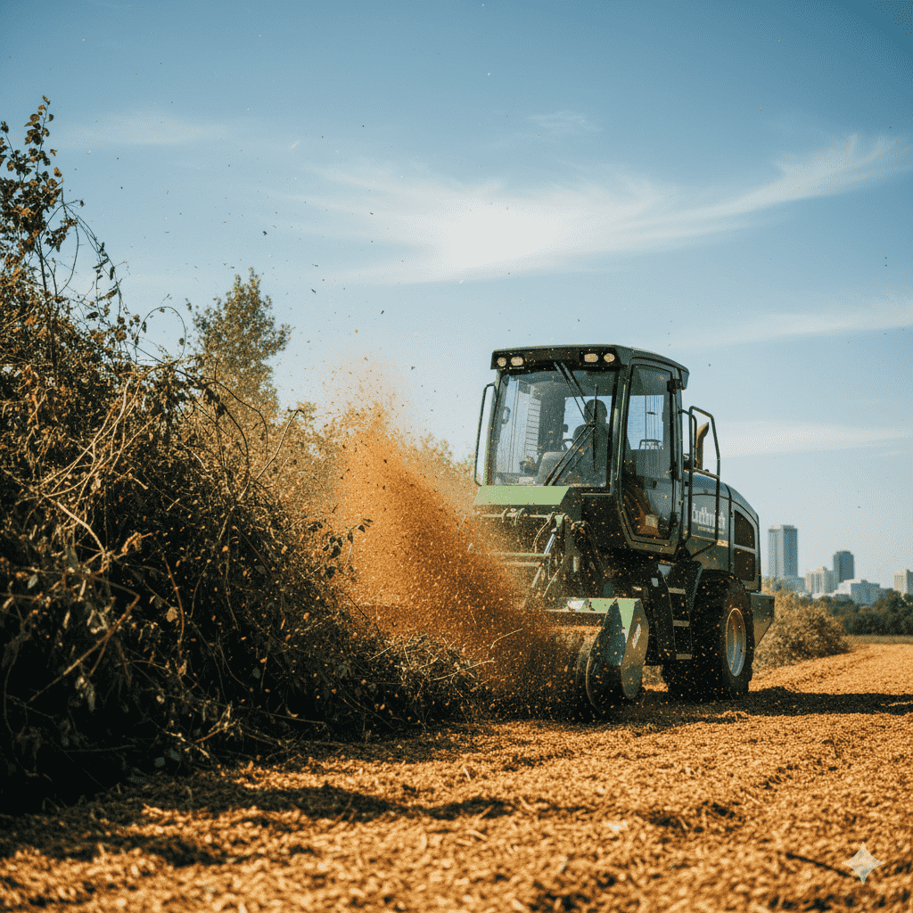 Cutbrush Land Reclaiming Project Running in Raleigh, NC